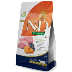 N&D Cat Pumpkin Lamb & Blueberry Neutered 5kg